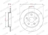 Гальмівні диски 2шт задн TOYOTA COROLLA 1.5/1.6 01.19- Ferodo DDF3174C (фото 1)