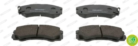 Комплект гальмівних колодок передн, ISUZU RODEO, TFR/TFS, TROOPER II, TROOPER III OPEL FRONTERA A, FRONTERA A SPORT, FRONTERA B, MONTEREY A, MONTEREY B 2.0-3.5 08.91-08.04 Ferodo FDB1015
