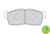 Гальмівні колодки передн, CITROEN C-ZERO HONDA CIVIC III MITSUBISHI I PEUGEOT ION SUZUKI ALTO VI, SWIFT II 1.0-Electric 10.83- Ferodo FDB1812 (фото 2)