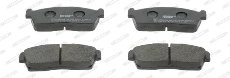 Гальмівні колодки передн, CITROEN C-ZERO HONDA CIVIC III MITSUBISHI I PEUGEOT ION SUZUKI ALTO VI, SWIFT II 1.0-Electric 10.83- Ferodo FDB1812