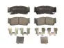 Комплект гальмівних колодок задн, HYUNDAI H-1, H-1 / STAREX, SANTA FÉ II, SANTA FÉ II/SUV 2.2D-2.7 06.97-12.12 FERODO FDB1910 (фото 1)