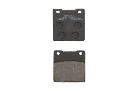 Гальмівні колодки скутери/малі мотоцикли eco friction KAWASAKI ZRX, ZX-12R, ZXR, ZZR SUZUKI GS, GSF, GSX, GSX-R, RF, RG, SV, TL 250-1300 1983-2010 FERODO FDB338EF