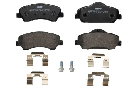 Гальмівні колодки передн, CITROEN C4 CACTUS, C-ELYSEE PEUGEOT 301, 308, 308 II 1.2-2.0D 11.12- Ferodo FDB4823