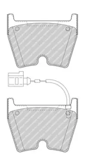 Тормозные колодки FERODO FDB5023