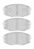 Фото 1 - комплект гальмівних колодок передн, HYUNDAI CRETA, KONA, KONA/SUV KIA CERATO IV 1.0-2.0 01.16- FERODO FDB5038 Комплект гальмівних колодок передн, HYUNDAI CRETA, KONA, KONA/SUV KIA CERATO IV 1.0-2.0 01.16- FERODO FDB5038 (фото 1)
