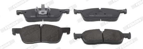 Комплект гальмівних колодок передн, JAGUAR F-PACE, XE, XF II, XF SPORTBRAKE LAND ROVER RANGE ROVER VELAR 2.0-3.0H 03.15- Ferodo FDB5060