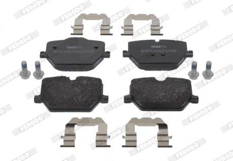 Комплект гальмівних колодок задн, BMW 2 (G42, G87), 3 (G20, G80, G28), 3 (G21), 3 (G21, G81), 4 (G22, G82), 4 (G23, G83), 4 GRAN COUPE (G26), I4 (G26), Z4 (G29) 1.6-Electric 11.18- FERODO FDB5339