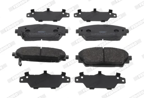 Комплект гальмівних колодок передн, MAZDA 3 1.5-2.0H 11.18- FERODO FDB5346