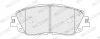 Фото 2 - комплект гальмівних колодок передн, LEXUS ES, UX TOYOTA CAMRY, COROLLA CROSS, RAV 4 V 1.8H-Electric 08.17- FERODO FDB5348 Комплект гальмівних колодок передн, LEXUS ES, UX TOYOTA CAMRY, COROLLA CROSS, RAV 4 V 1.8H-Electric 08.17- FERODO FDB5348 (фото 2)