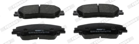Фото - комплект гальмівних колодок передн, LEXUS ES, UX TOYOTA CAMRY, COROLLA CROSS, RAV 4 V 1.8H-Electric 08.17- FERODO FDB5348 Комплект гальмівних колодок передн, LEXUS ES, UX TOYOTA CAMRY, COROLLA CROSS, RAV 4 V 1.8H-Electric 08.17- FERODO FDB5348