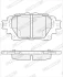 Фото 2 - комплект гальмівних колодок задн, TOYOTA BZ4X, HIGHLANDER, RAV 4 V, YARIS CROSS 1.5-Electric 12.18- FERODO FDB5470 Комплект гальмівних колодок задн, TOYOTA BZ4X, HIGHLANDER, RAV 4 V, YARIS CROSS 1.5-Electric 12.18- FERODO FDB5470 (фото 2)