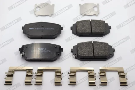 Фото 5 - комплект гальмівних колодок передн, HYUNDAI I40 I, I40 I CW, TUCSON KIA OPTIMA, SPORTAGE IV, SPORTAGE V 1.6-2.5 07.11- FERODO FDB5531 Комплект гальмівних колодок передн, HYUNDAI I40 I, I40 I CW, TUCSON KIA OPTIMA, SPORTAGE IV, SPORTAGE V 1.6-2.5 07.11- FERODO FDB5531