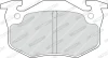 Комплект гальмівних колодок задн, CITROEN SAXO, XSARA, XSARA/HATCHBACK, XSARA/KOMBI, ZX PEUGEOT 106 II, 106 II/HATCHBACK, 205 I, 205 II, 205/HATCHBACK, 206, 306, 309 I 1.0-Electric 02.83- FERODO FDB558 (фото 3)
