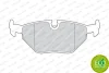 Комплект гальмівних колодок задн (із замком), BMW 3 (E30), 3 (E36), 5 (E34), 7 (E32), Z1, Z3 (E36) 1.6-5.0 03.85-06.03 FERODO FDB578 (фото 2)