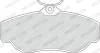 Гальмівні колодки передн, LAND ROVER DISCOVERY II, RANGE ROVER II 2.5D-4.6 07.94-06.04 Ferodo FDB980 (фото 3)