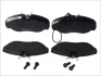 Комплект гальмівних колодок передн, CITROEN JUMPER I FIAT DUCATO PEUGEOT BOXER 1.9D-2.8D 02.94-04.02 Ferodo FVR1396 (фото 1)