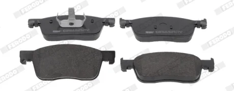 Гальмівні колодки передн, CITROEN JUMPY III, SPACETOURER OPEL VIVARO C, ZAFIRA LIFE PEUGEOT EXPERT, TRAVELLER TOYOTA PROACE, PROACE CITY, PROACE CITY VERSO 1.2-Electric 02.16- Ferodo FVR5119