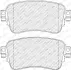 Тормозные колодки FERODO FVR5120 (фото 2)