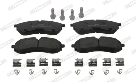 Комплект гальмівних колодок задн, MAN TGE VW CRAFTER 2.0D 11.16- FERODO FVR5460