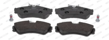 Комплект гальмівних колодок передн, VW TRANSPORTER T4 1.8/1.9D 07.90-04.03 FERODO FVR785