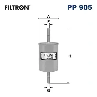 Фільтр топл.FIAT,LANCIA,OPEL,VW FILTRON PP905