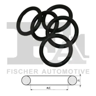 Кільце гумове Fischer Automotive One (FA1) 004.110.100