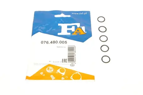 Прокладка турбіни BMW X1/X3/X5/X6 N55 (к-кт 5шт) Fischer Automotive One (FA1) 076.480.005