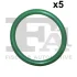 Прокладка патрубка інтеркулера ущільнююча BMW X5 (E70/F15) 12- (44.4x5.33) N47/N57 (к-кт 5шт) FA1 076.554.005 (фото 1)