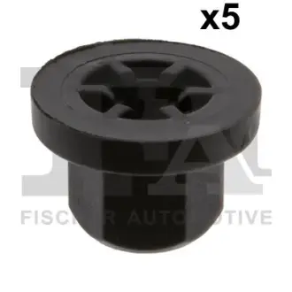 Гайка пластикова (к-кт 5шт) для кріплення деталей кузова BMW/MB (чорна) Fischer Automotive One (FA1) 10-10005.5