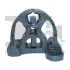 BMW кронштейн глушника гума 316/318/325 E46 (мат. EPDM) FA1 103-725 (фото 1)