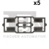 Кліпса кріплення обшивки дверей (к-кт 5шт) BMW 7 (E65-E67)/X5 (E53/E70) 01-13 FA1 10-40075.5 (фото 1)