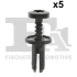 Кліпса кріплення (пістон) (к-кт 5шт) Citroen Berlingo/Opel Combo/Peugeot Partner 1.5/1.6 18- FA1 11-30011.5 (фото 1)