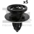 Кліпса кріплення обшивки (к-кт 5шт) Audi A3/A4/Seat Exeo 01-13 Fischer Automotive One (FA1) 11-40024.5 (фото 1)