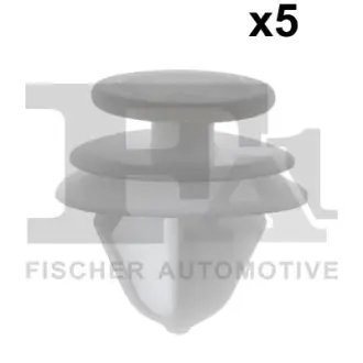 Кліпса кріплення обшивки (к-кт 5шт) Audi/Citroen/Peugeot/Renault/Skoda/VW/Volvo Fischer Automotive One (FA1) 11-40045.5