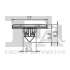 Кліпса (пістон) кріплення обшивки капоту (к-кт 5 шт) VW Caddy III 10-15 FA1 11-40098.5 (фото 2)