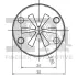 Шайба фіксуюча (к-кт 10шт) VW Caddy II/III/Crafter 30-35/30-50/Golf II/III/IV/V/VI/Jetta II 80- Fischer Automotive One (FA1) 11-40111.10 (фото 2)