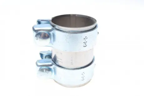 Хомут глушника (передній) VW T5 2.0/2.5 TDI/3.2 V6/T6 2.0 TDI 09- (60/64.5x95) (нержавіюча сталь) Fischer Automotive One (FA1) 114-860