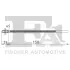Стяжка пластикова (к-кт 5шт) Audi/Seat/Skoda/VW (чорна) Fischer Automotive One (FA1) 11-50001.5 (фото 2)