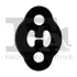 FISCHER CHEVROLET Серьга системи відведення ВГ CAPTIVA (C100, C140) 2.2 D (мат. EPDM) Fischer Automotive One (FA1) 123-759 (фото 1)