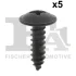 Гвинт саморізний (к-кт 5шт) BMW/Ford/Hyundai/Kia Fischer Automotive One (FA1) 13-70002.5 (фото 1)