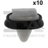 Кліпса кріплення обшивки (к-кт 10 шт) Citroen Jumper/Peugeot Boxer/Fiat Ducato 01-06 Fischer Automotive One (FA1) 21-40012.10 (фото 1)