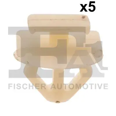 Кліпса кріплення решітки радіатора (к-кт 5 шт) Peugeot 106/206/306 91-07 FA1 21-40023.5 (фото 1)