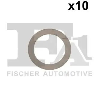 Прокладка пробки зливної масляного піддону Audi/Fiat/Mazda/Opel/Renault (14x21x1.5) (к-кт 10шт) Fischer Automotive One (FA1) 232.150.010