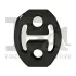 FISCHER FIAT кріплення глушника Palio,Stilo ALFA ROMEO 146/156 (мат. EPDM) Fischer Automotive One (FA1) 333-723 (фото 1)