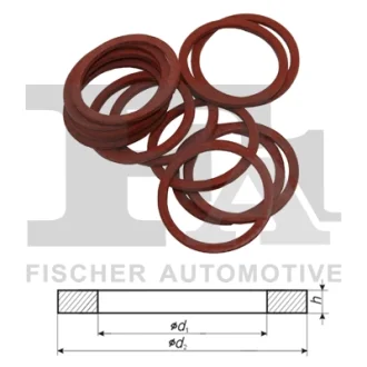 FISCHER Ущільнювальне кільце (мат. VF (вулканізована фібра)) 12*16*1,5 мм FA1 511.870.010