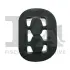 FISCHER SAAB Серьга глушника 9000 -98. (мат. гума) Fischer Automotive One (FA1) 543-901 (фото 1)