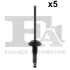 Кліпса кріплення (к-кт 5шт) Volvo S60/S80 98-10 Fischer Automotive One (FA1) 55-20002.5 (фото 1)