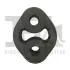 FISCHER кріплення глушника HYUNDAI Sonata 91-93,Lantra 91-95,H100 93-00MAZDA 323-98,MPV 99-,Xedos 95-,E2000 99- (мат. EPDM) Fischer Automotive One (FA1) 743-703 (фото 1)