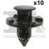 Кліпса кріплення (к-кт 10шт) Nissan/Mitsubishi/Renault Fischer Automotive One (FA1) 75-30005.10 (фото 1)
