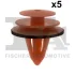 Кліпса кріплення (к-кт 5шт) Nissan Qashqai 06- FA1 75-40005.5 (фото 1)